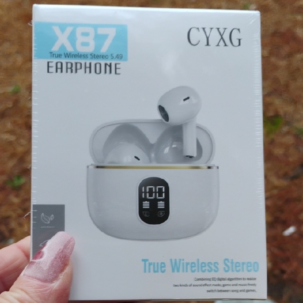 X87 True Wireless Stereo Earphones - Gray